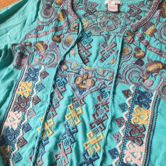 Sundance Embroidered Tunic - Picture 3 of 7